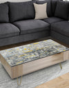 Glam Gold Reflection - Transitional Coffee Table