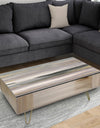 Glamorous Morning Fog II - Transitional Coffee Table