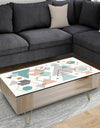 Geometric hexagons Pattern VI - Transitional Coffee Table