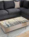 Golden Birch Forest I - Traditional Coffee Table