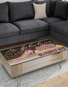 Gold Fabulous Life Style III - Shabby Chic Coffee Table