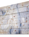 Agate Stone Background - Abstract Print on Natural Pine Wood