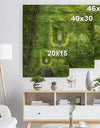 Forest around Rail Way Tunnel - Landscape Print on Natural Pine Wood