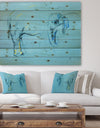 Elephant painting - Animals Sketch Painting Print on Natural Pine Wood