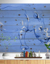 Rhinoceros painting - Animals Sketch Painting Print on Natural Pine Wood