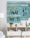 Buffalo painting - Animals Sketch Painting Print on Natural Pine Wood