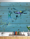Peacock and peahen sketch - Animals Sketch Painting Print on Natural Pine Wood