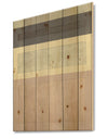 Painted Weaving IV FB - Modern & Contemporary Print on Natural Pine Wood