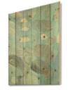 Running Water II - Traditional Print on Natural Pine Wood