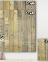 Patchwork Abstract II - Modern & Contemporary Print on Natural Pine Wood