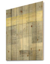 Patchwork Abstract I - Modern & Contemporary Print on Natural Pine Wood