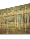 Aspens Neutral Forest - Traditional Print on Natural Pine Wood