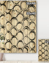 minimalist black and white II - Transitional Print on Natural Pine Wood