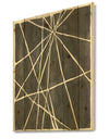 Minimalist Graphics II - Transitional Print on Natural Pine Wood