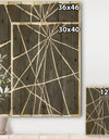 Minimalist Graphics II - Transitional Print on Natural Pine Wood
