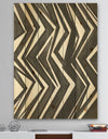 Minimalist Graphics VI - Transitional Print on Natural Pine Wood