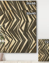 Minimalist Graphics VI - Transitional Print on Natural Pine Wood
