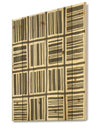 Minimalist Graphics I - Transitional Print on Natural Pine Wood