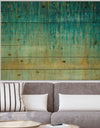 Rain Abstract Panel - Modern & Contemporary Print on Natural Pine Wood