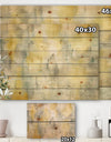 Summer Shower - Traditional Print on Natural Pine Wood