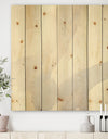 minimal geometric Zen III - Transitional Print on Natural Pine Wood