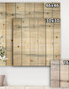 watercolor colorfields I - Glam Print on Natural Pine Wood