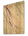 Shaby Pink Marble - Sleek & Chic Modern Print on Natural Pine Wood