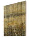 Galm Abstract III - Transitional Print on Natural Pine Wood