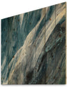 Splash Blue Indigo - Modern & Contemporary Print on Natural Pine Wood
