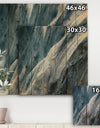 Splash Blue Indigo - Modern & Contemporary Print on Natural Pine Wood