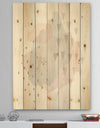 Watercolor Minimal Blush IV - Transitional Print on Natural Pine Wood