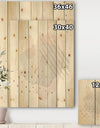 Watercolor Minimal Blush I - Transitional Print on Natural Pine Wood