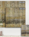 Glam Rain Abstract III - Modern & Contemporary Print on Natural Pine Wood