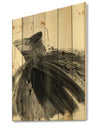 Glam and Fashion Feminine III - Fashion Figures Print on Natural Pine Wood