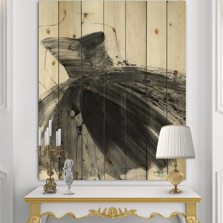 Glam and Fashion Feminine III - Fashion Figures Print on Natural Pine Wood