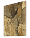 Glam Phoenix Neutral - Modern Glam Print on Natural Pine Wood