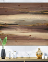 Purple Glam Storm I - Glam & Shabby Chic Print on Natural Pine Wood