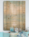 Sunrise Boat I - Nautical & Coastal Print on Natural Pine Wood