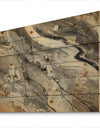 Fire and Ice Minerals II - Farmhouse Print on Natural Pine Wood