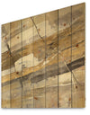 Fire and Ice Minerals V - Modern & Contemporary Print on Natural Pine Wood