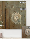 Seashell Treasures from the Sea III - Nautical & Coastal Print on Natural Pine Wood