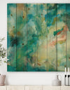 Interstellar - Contemporary Print on Natural Pine Wood