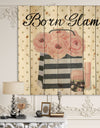 Simply Splendid II - Posh & Luxe Print on Natural Pine Wood