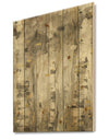 The Modern Grey Forest II - Farmhouse Print on Natural Pine Wood