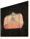 Glam & Fashion Parfum Boudoir II - Posh & Luxe Print on Natural Pine Wood
