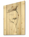 A Country Weekend VII No Border - Traditional Print on Natural Pine Wood