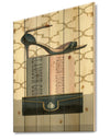 Glam fashion High Heels VIII - Fashion Print on Natural Pine Wood