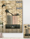 Glam fashion High Heels VIII - Fashion Print on Natural Pine Wood