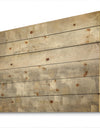 Gray Abstract Watercolor - Contemporary Print on Natural Pine Wood