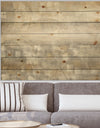 Gray Abstract Watercolor - Contemporary Print on Natural Pine Wood